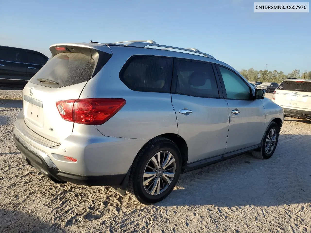 2018 Nissan Pathfinder S VIN: 5N1DR2MN3JC657976 Lot: 76477044