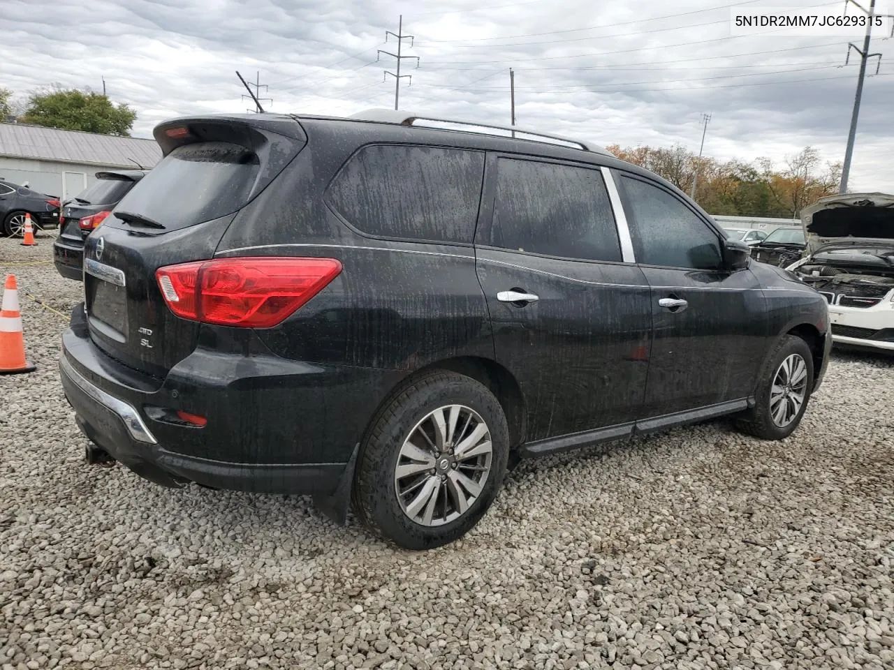 2018 Nissan Pathfinder S VIN: 5N1DR2MM7JC629315 Lot: 77438884