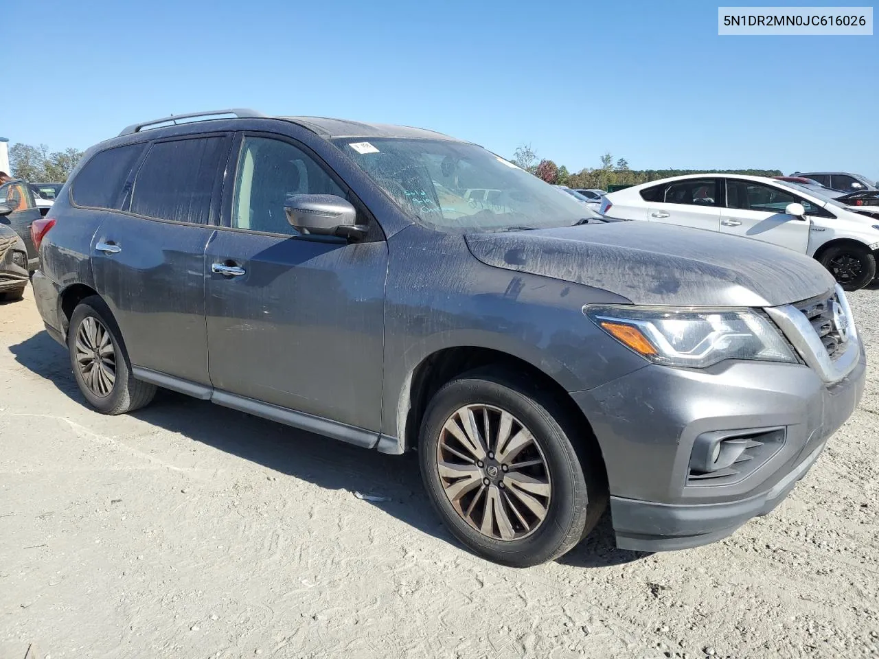 2018 Nissan Pathfinder S VIN: 5N1DR2MN0JC616026 Lot: 77504014