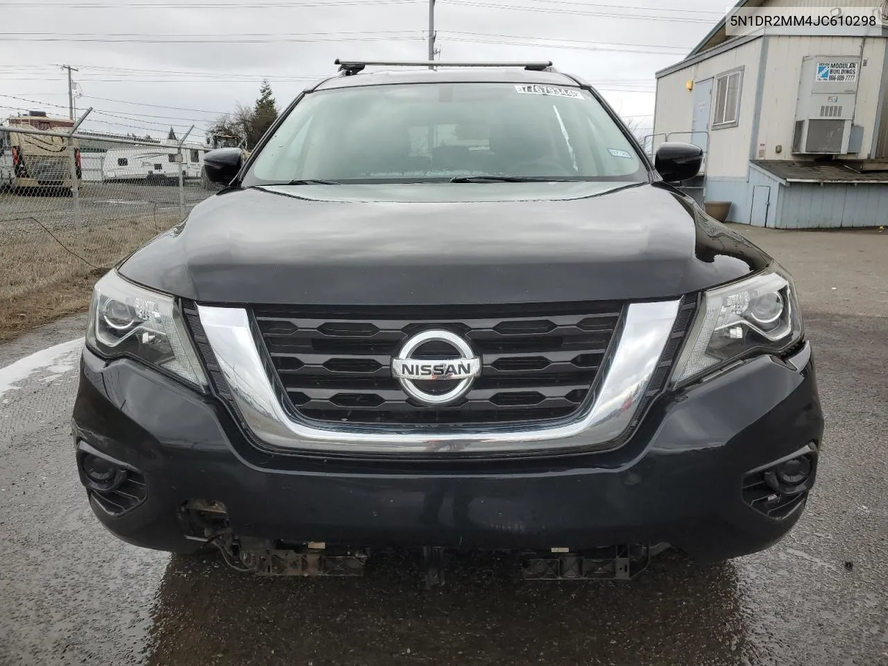 2018 Nissan Pathfinder S VIN: 5N1DR2MM4JC610298 Lot: 77679344