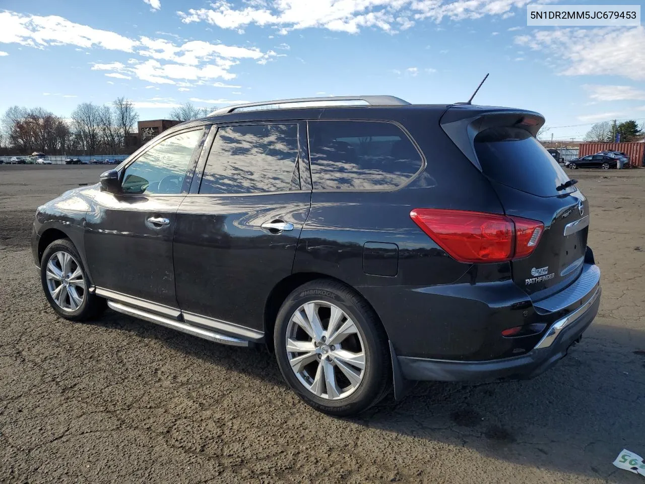 2018 Nissan Pathfinder S VIN: 5N1DR2MM5JC679453 Lot: 77727084