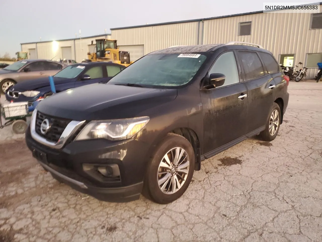 2018 Nissan Pathfinder S VIN: 5N1DR2MM5JC656383 Lot: 78084664