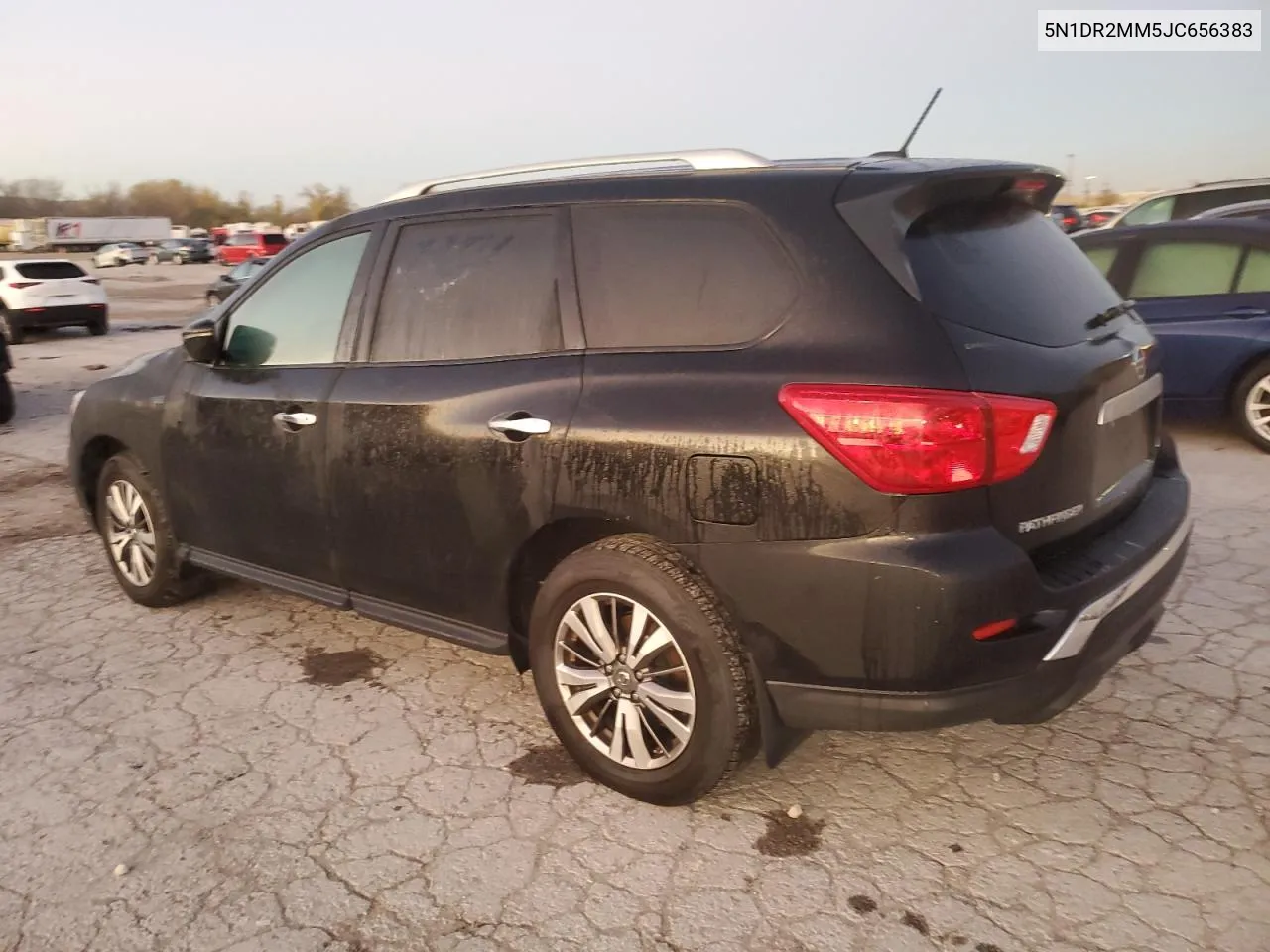 2018 Nissan Pathfinder S VIN: 5N1DR2MM5JC656383 Lot: 78084664