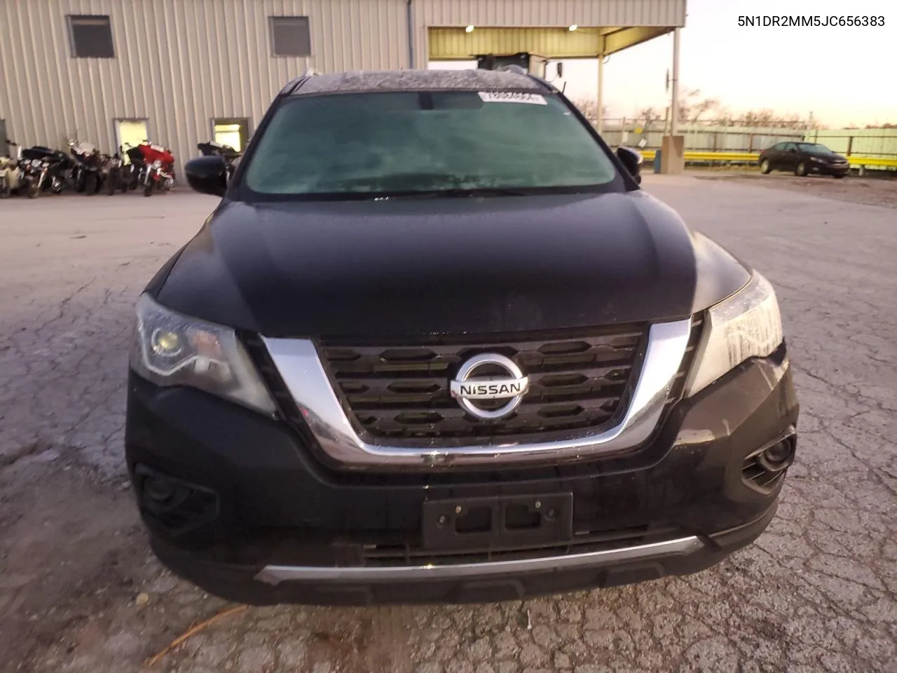 2018 Nissan Pathfinder S VIN: 5N1DR2MM5JC656383 Lot: 78084664