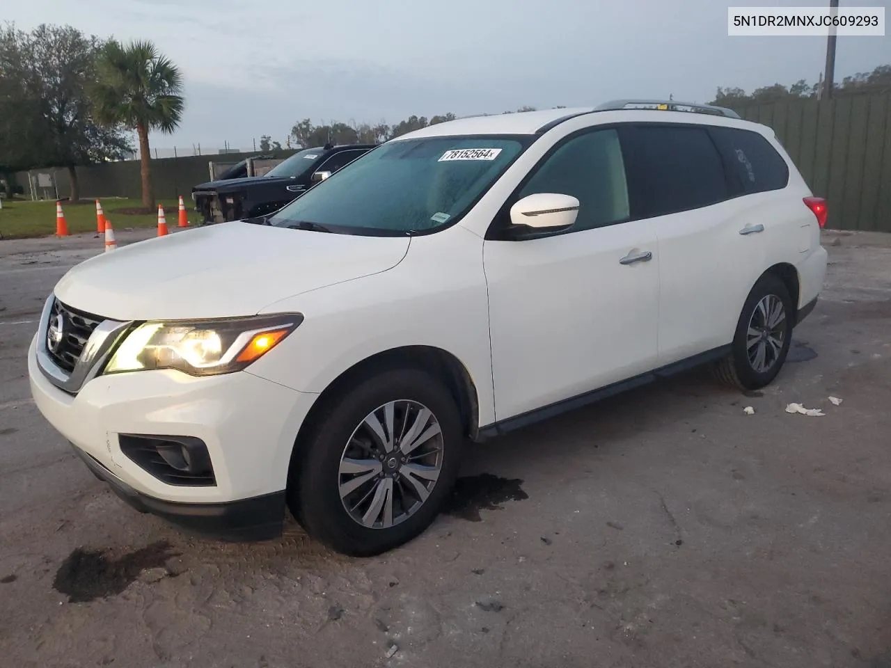 2018 Nissan Pathfinder S VIN: 5N1DR2MNXJC609293 Lot: 78152564