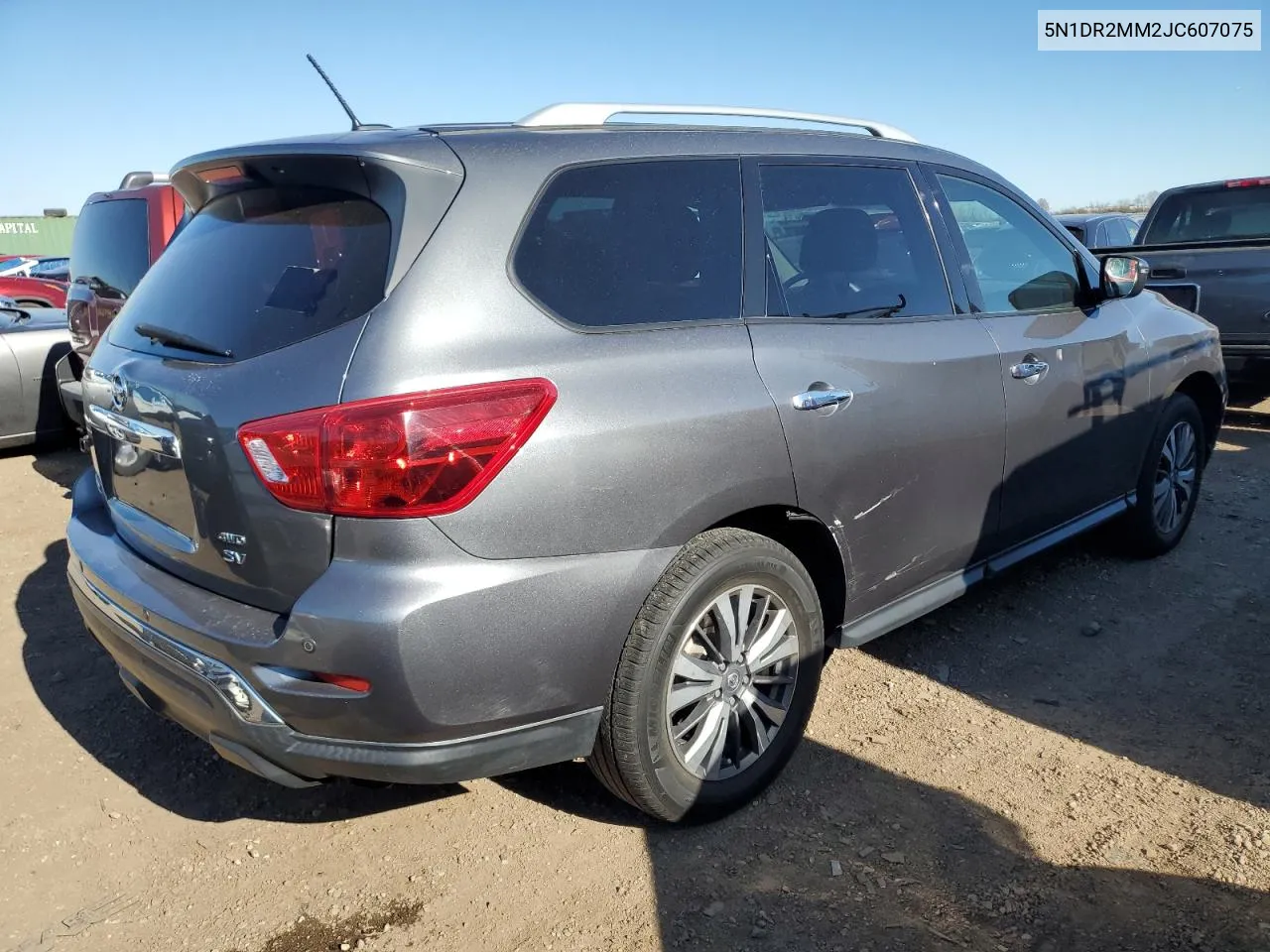 2018 Nissan Pathfinder S VIN: 5N1DR2MM2JC607075 Lot: 78201804