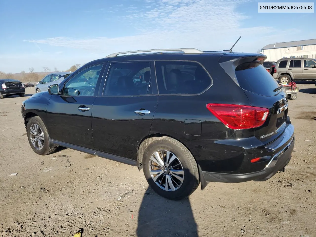 2018 Nissan Pathfinder S VIN: 5N1DR2MM6JC675508 Lot: 78356344