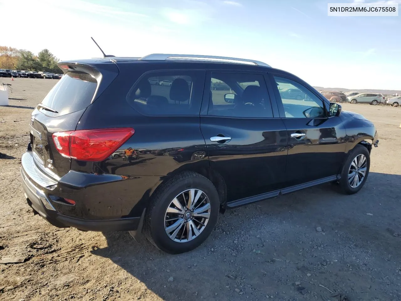 2018 Nissan Pathfinder S VIN: 5N1DR2MM6JC675508 Lot: 78356344