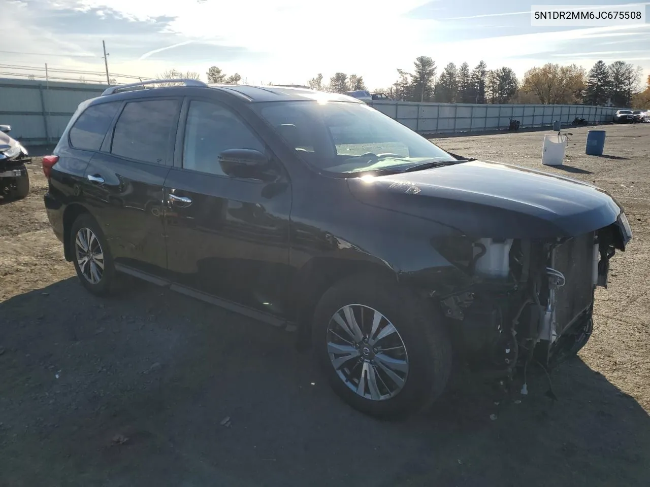 2018 Nissan Pathfinder S VIN: 5N1DR2MM6JC675508 Lot: 78356344