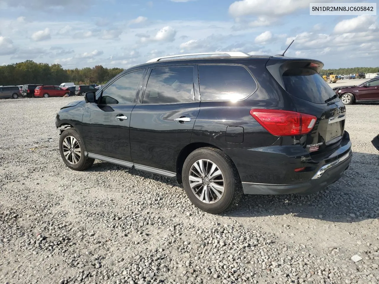 2018 Nissan Pathfinder S VIN: 5N1DR2MN8JC605842 Lot: 78389664