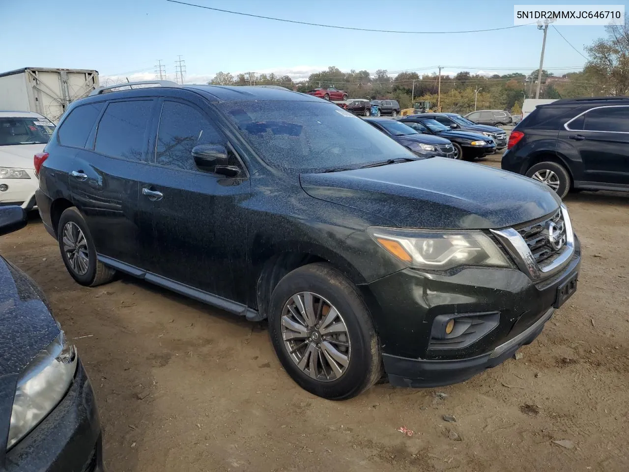 2018 Nissan Pathfinder S VIN: 5N1DR2MMXJC646710 Lot: 78760294