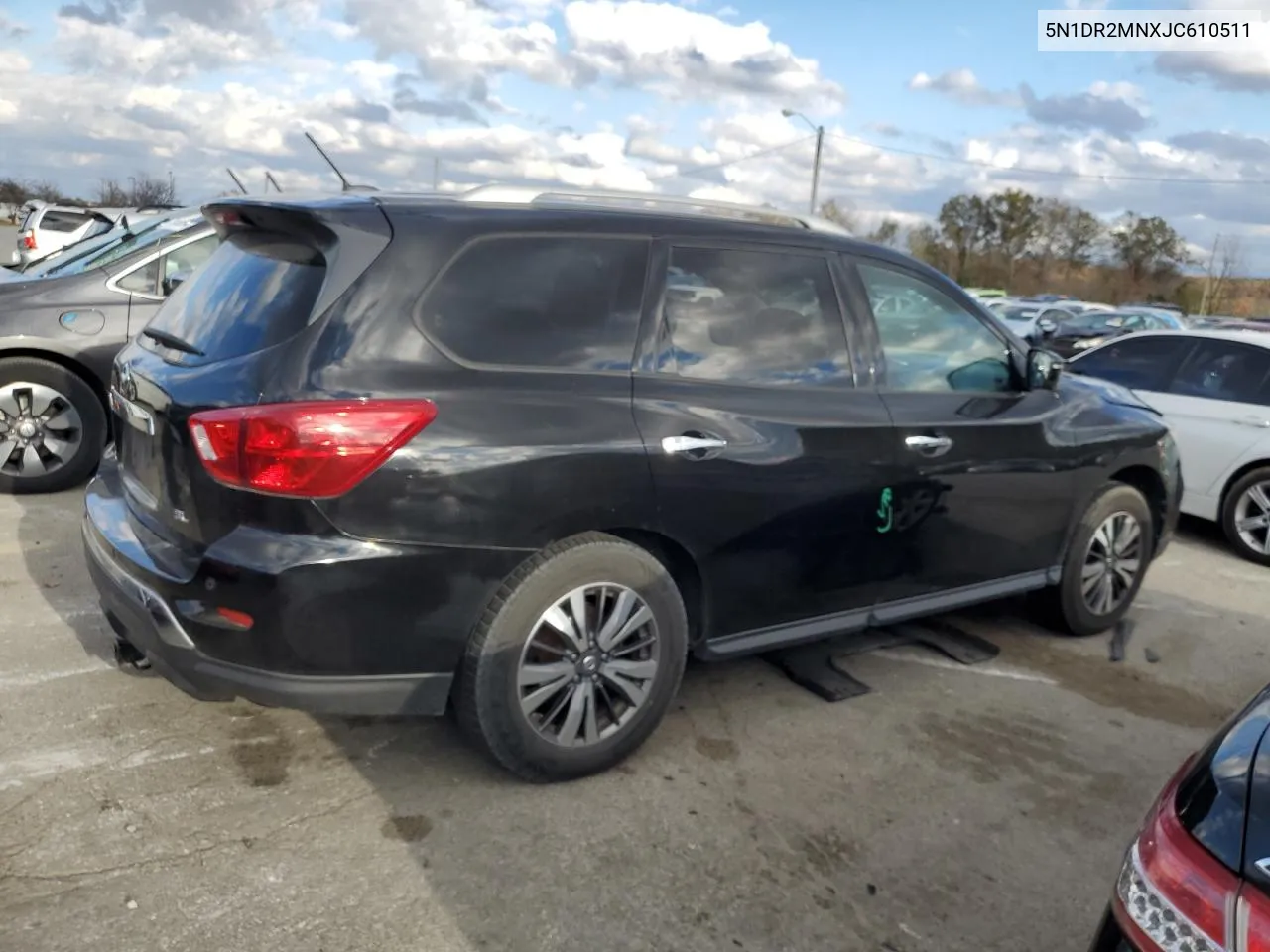 2018 Nissan Pathfinder S VIN: 5N1DR2MNXJC610511 Lot: 78810204