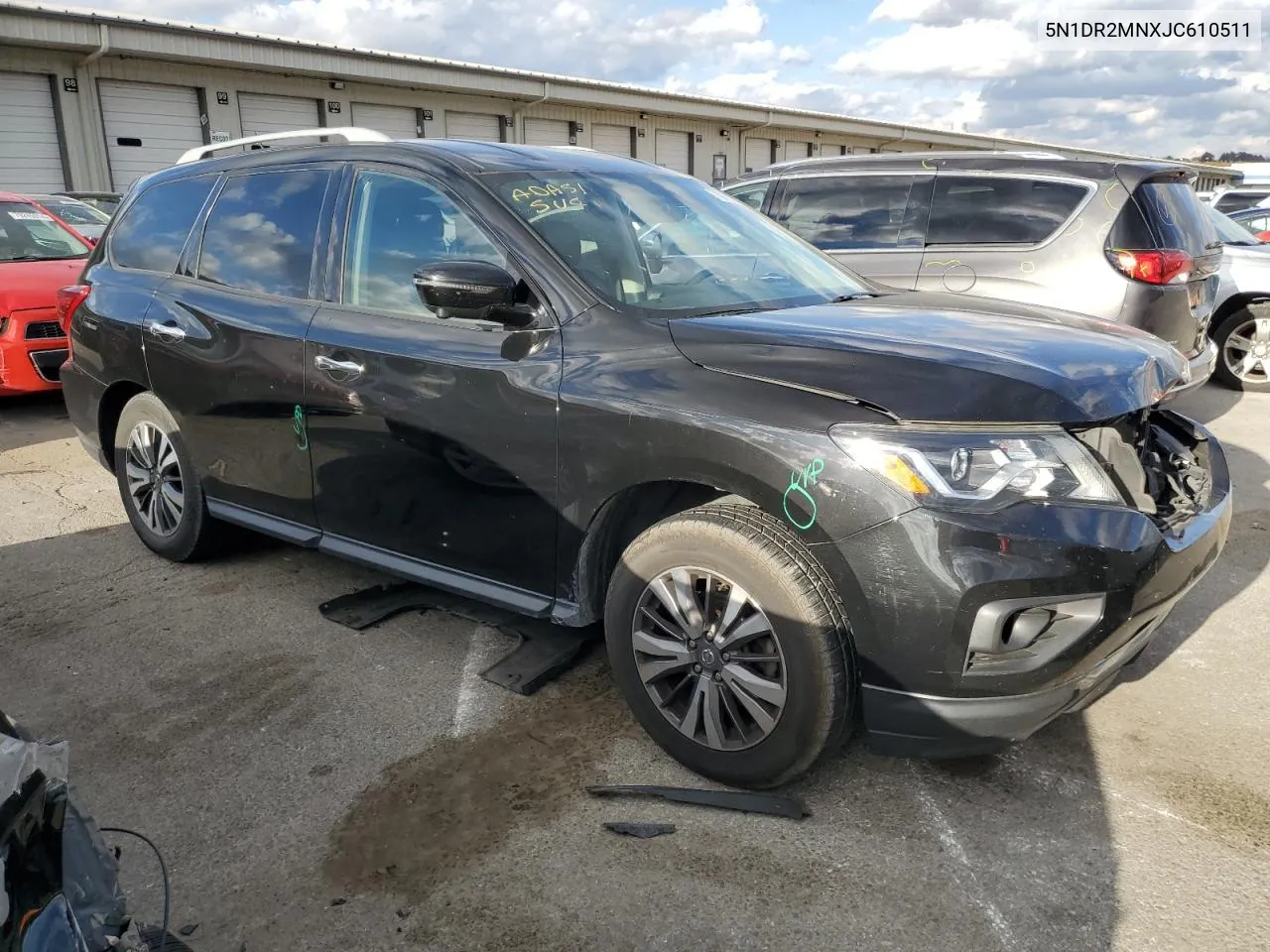 2018 Nissan Pathfinder S VIN: 5N1DR2MNXJC610511 Lot: 78810204