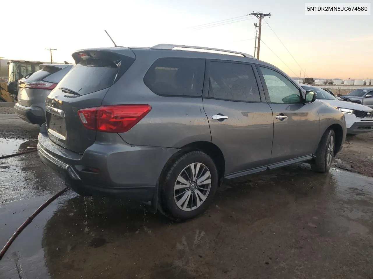 2018 Nissan Pathfinder S VIN: 5N1DR2MN8JC674580 Lot: 79087914