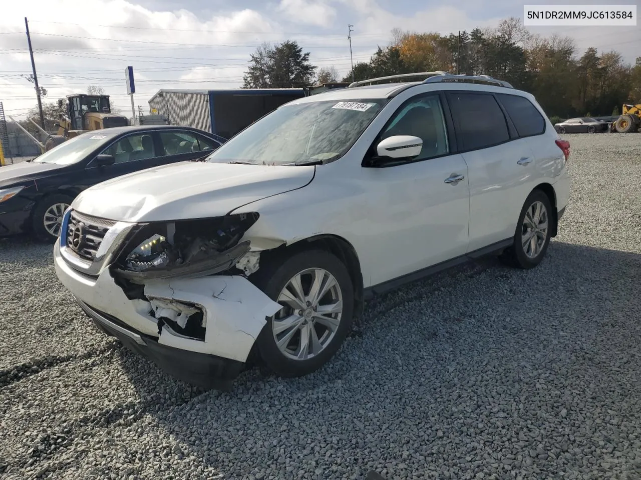 2018 Nissan Pathfinder S VIN: 5N1DR2MM9JC613584 Lot: 79197184