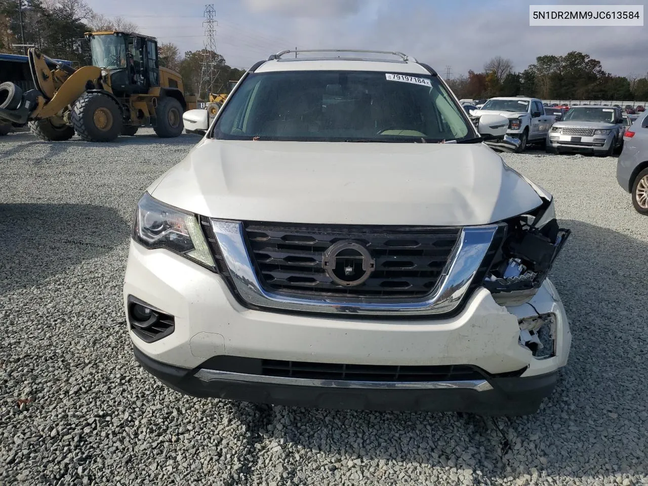 2018 Nissan Pathfinder S VIN: 5N1DR2MM9JC613584 Lot: 79197184