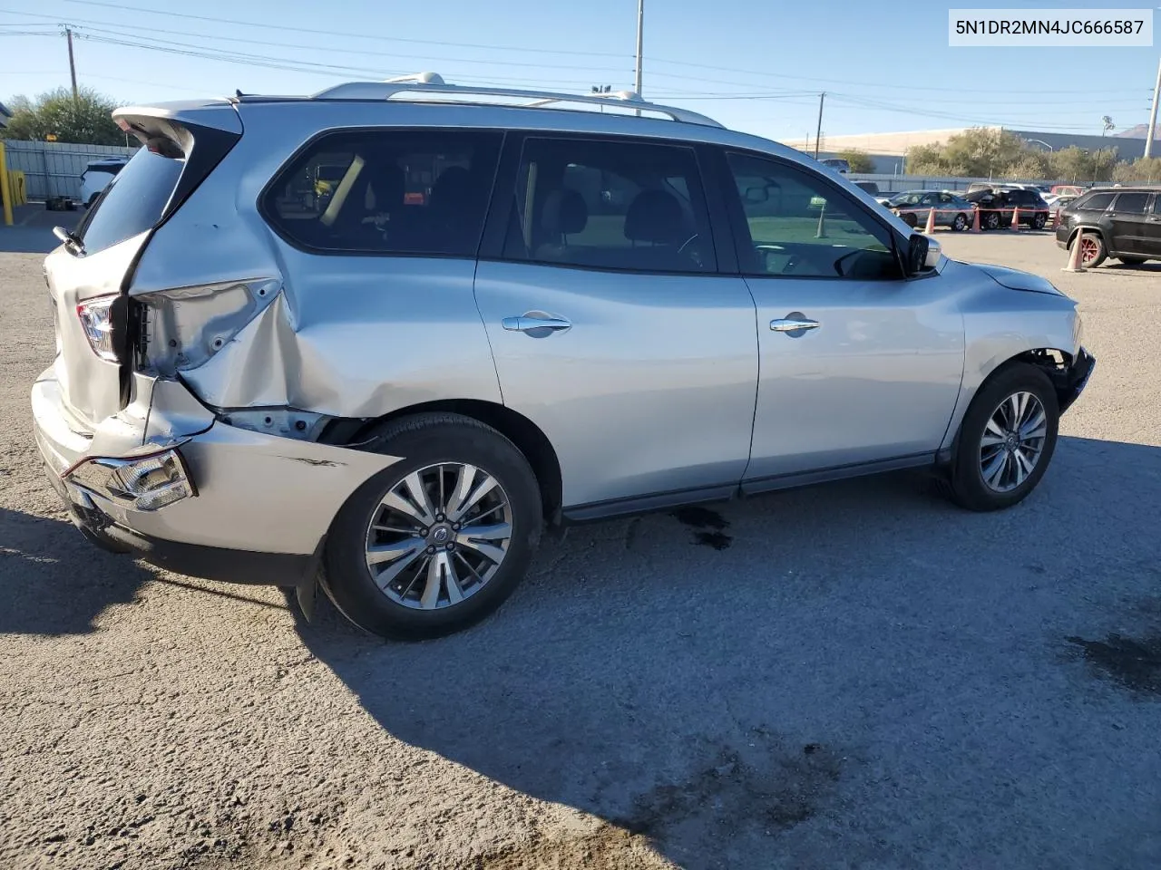 2018 Nissan Pathfinder S VIN: 5N1DR2MN4JC666587 Lot: 79316264