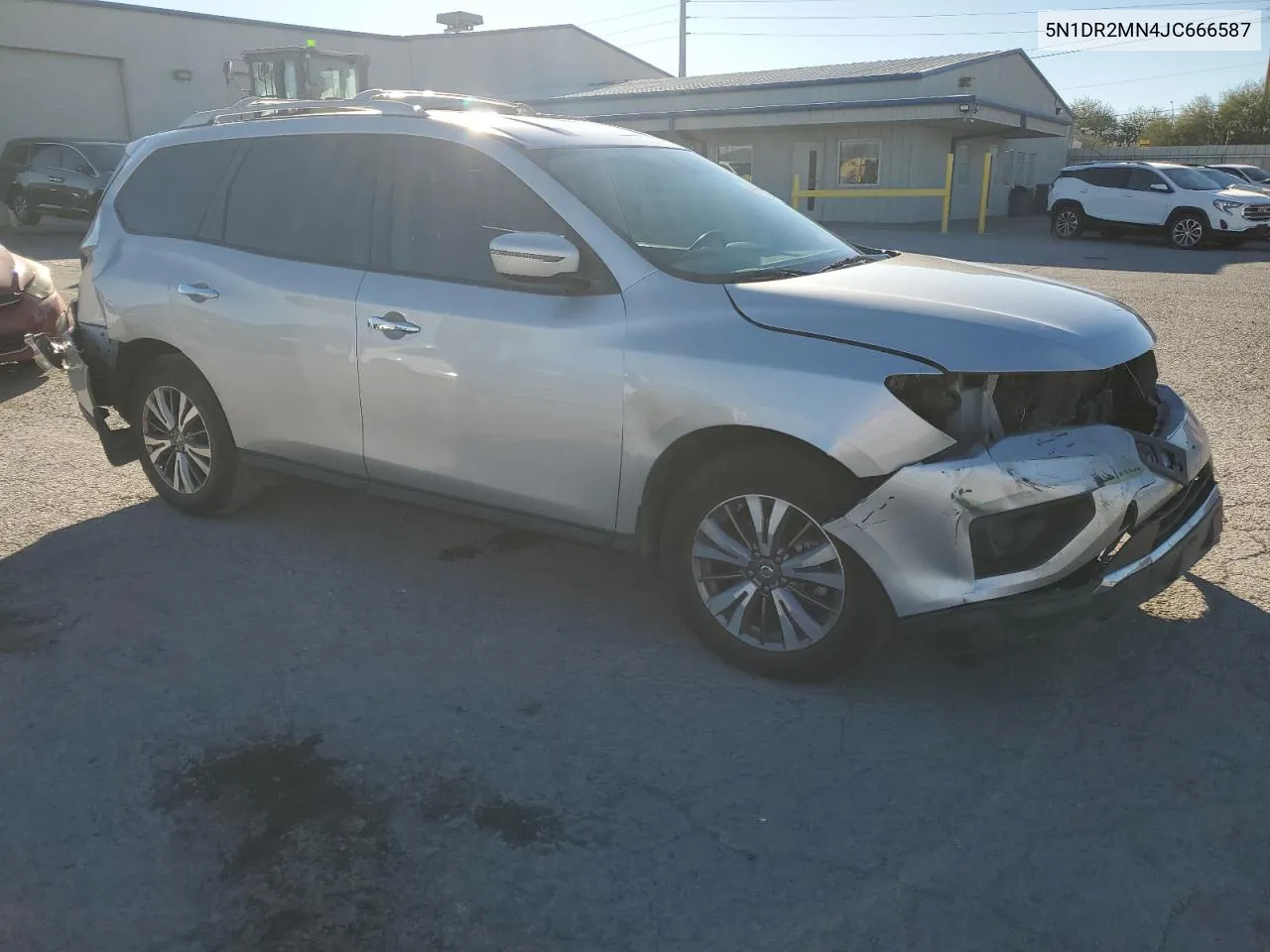 2018 Nissan Pathfinder S VIN: 5N1DR2MN4JC666587 Lot: 79316264