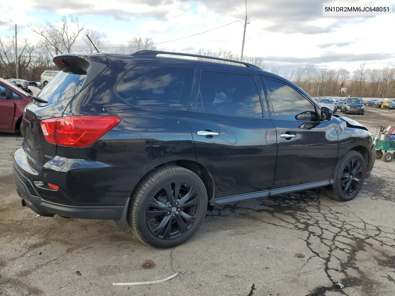 2018 Nissan Pathfinder S VIN: 5N1DR2MM6JC648051 Lot: 79357194