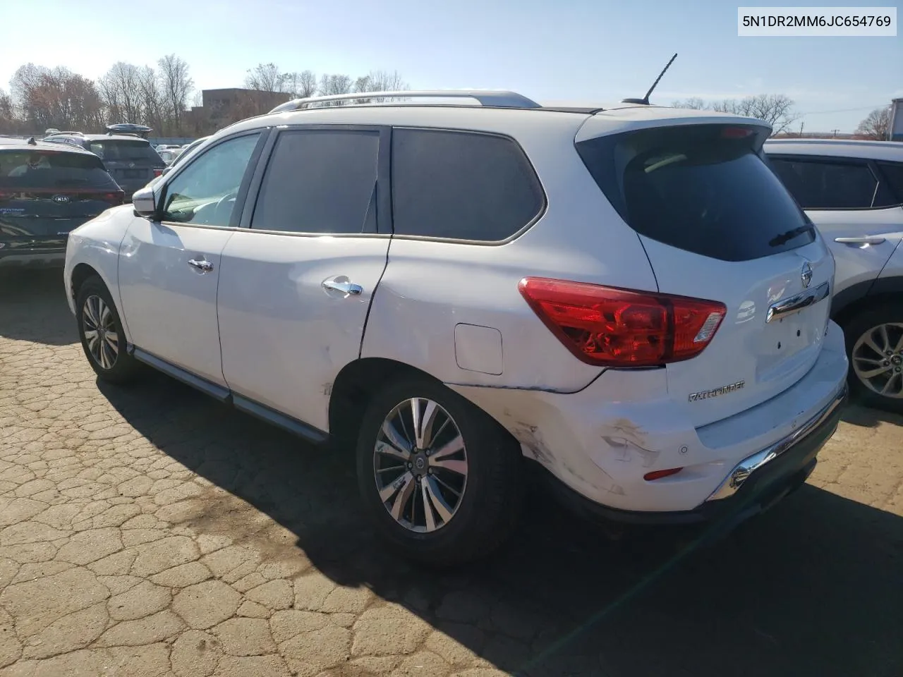 2018 Nissan Pathfinder S VIN: 5N1DR2MM6JC654769 Lot: 79475254