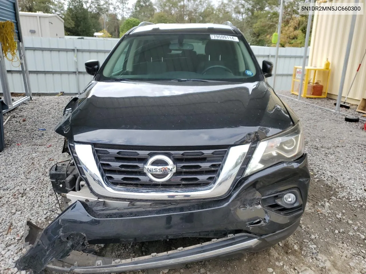 2018 Nissan Pathfinder S VIN: 5N1DR2MN5JC660300 Lot: 79599114