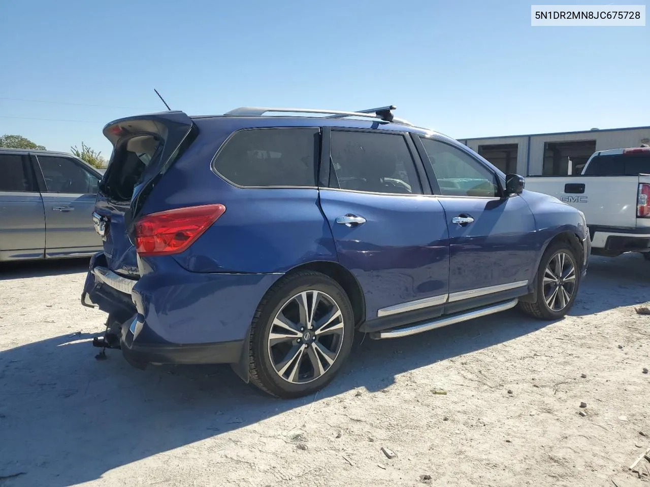 2018 Nissan Pathfinder S VIN: 5N1DR2MN8JC675728 Lot: 79697964