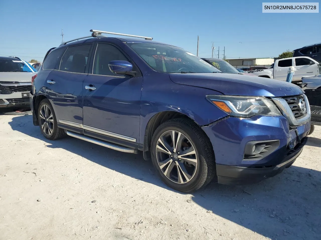 2018 Nissan Pathfinder S VIN: 5N1DR2MN8JC675728 Lot: 79697964