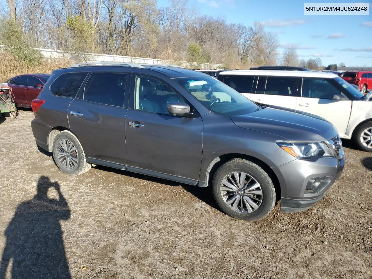 2018 Nissan Pathfinder S VIN: 5N1DR2MM4JC624248 Lot: 79883284