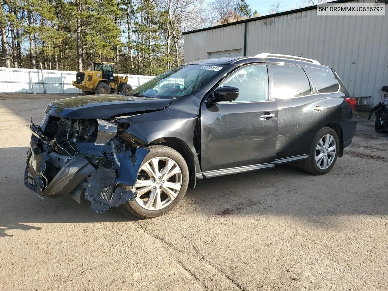 2018 Nissan Pathfinder S VIN: 5N1DR2MMXJC656797 Lot: 80056834