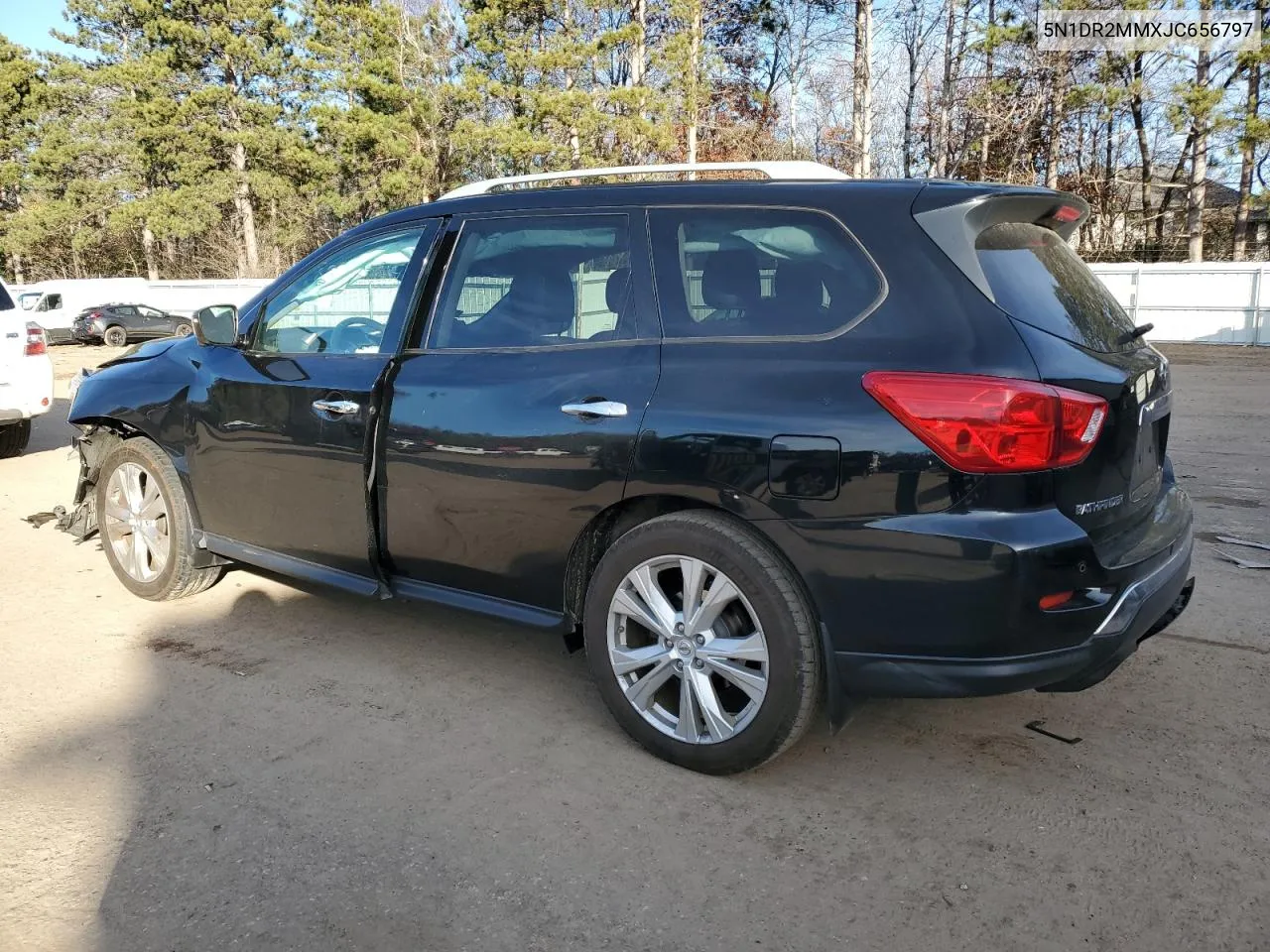 2018 Nissan Pathfinder S VIN: 5N1DR2MMXJC656797 Lot: 80056834