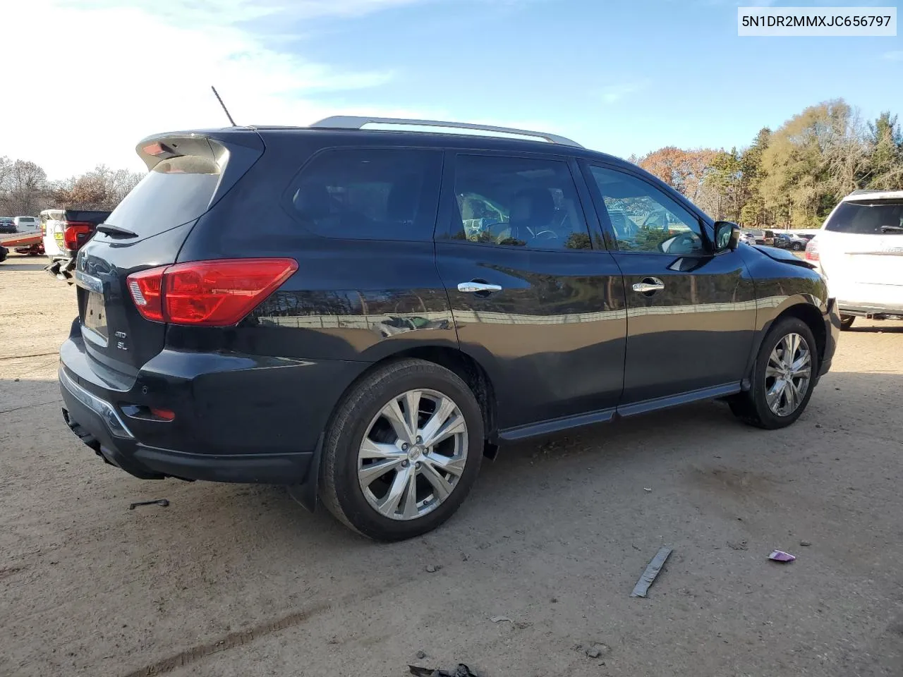 2018 Nissan Pathfinder S VIN: 5N1DR2MMXJC656797 Lot: 80056834