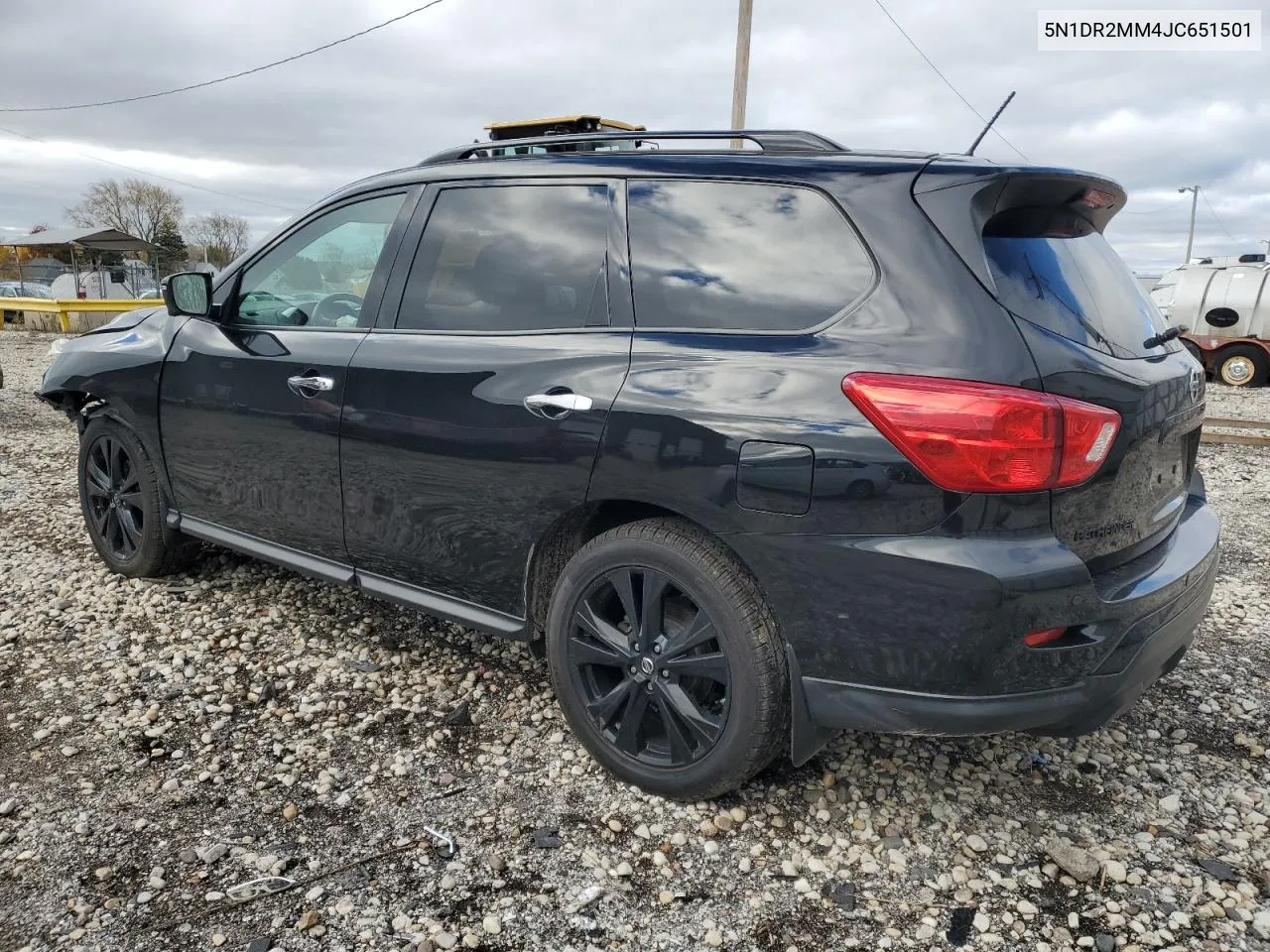 2018 Nissan Pathfinder S VIN: 5N1DR2MM4JC651501 Lot: 80111644