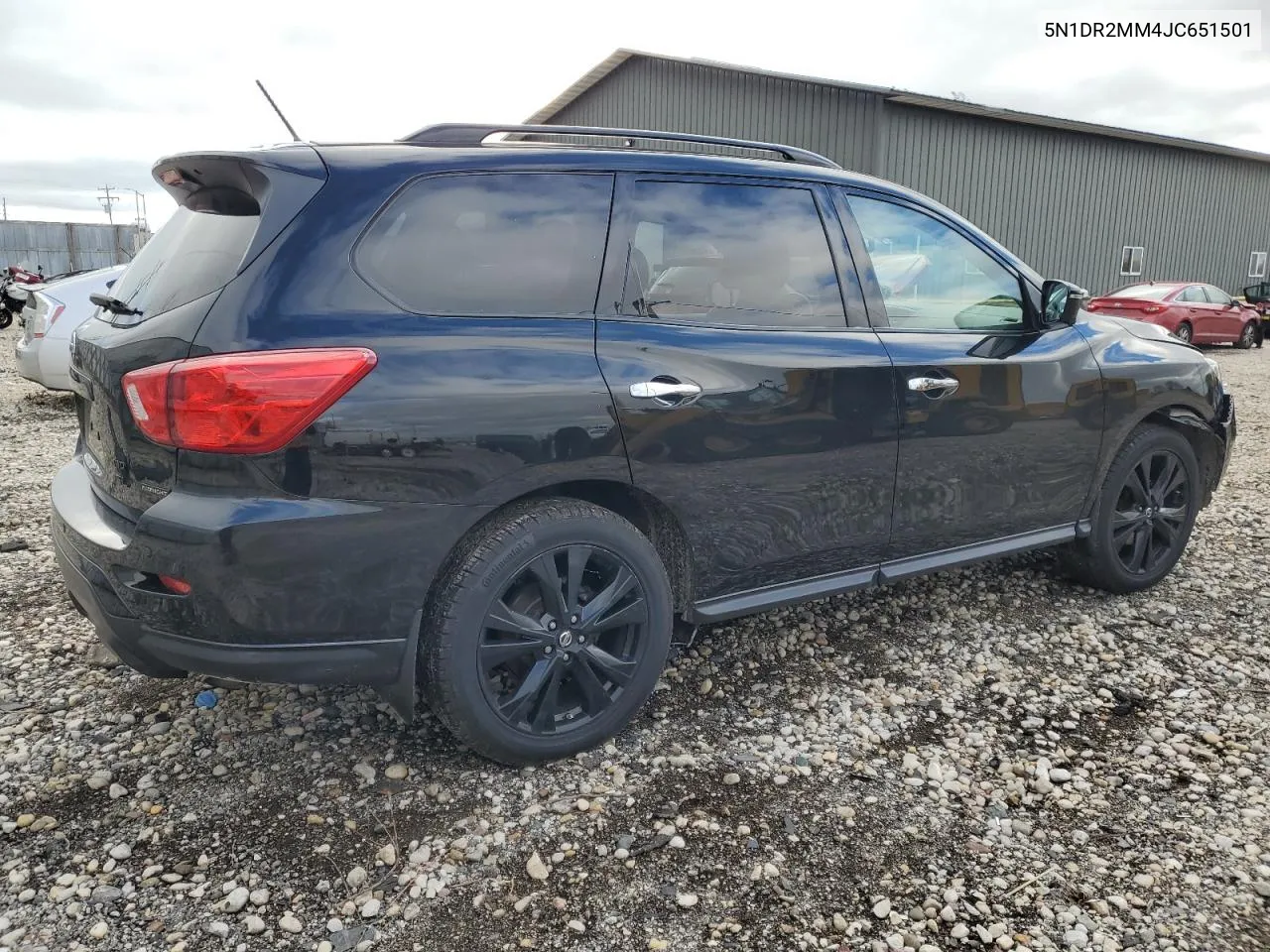 2018 Nissan Pathfinder S VIN: 5N1DR2MM4JC651501 Lot: 80111644