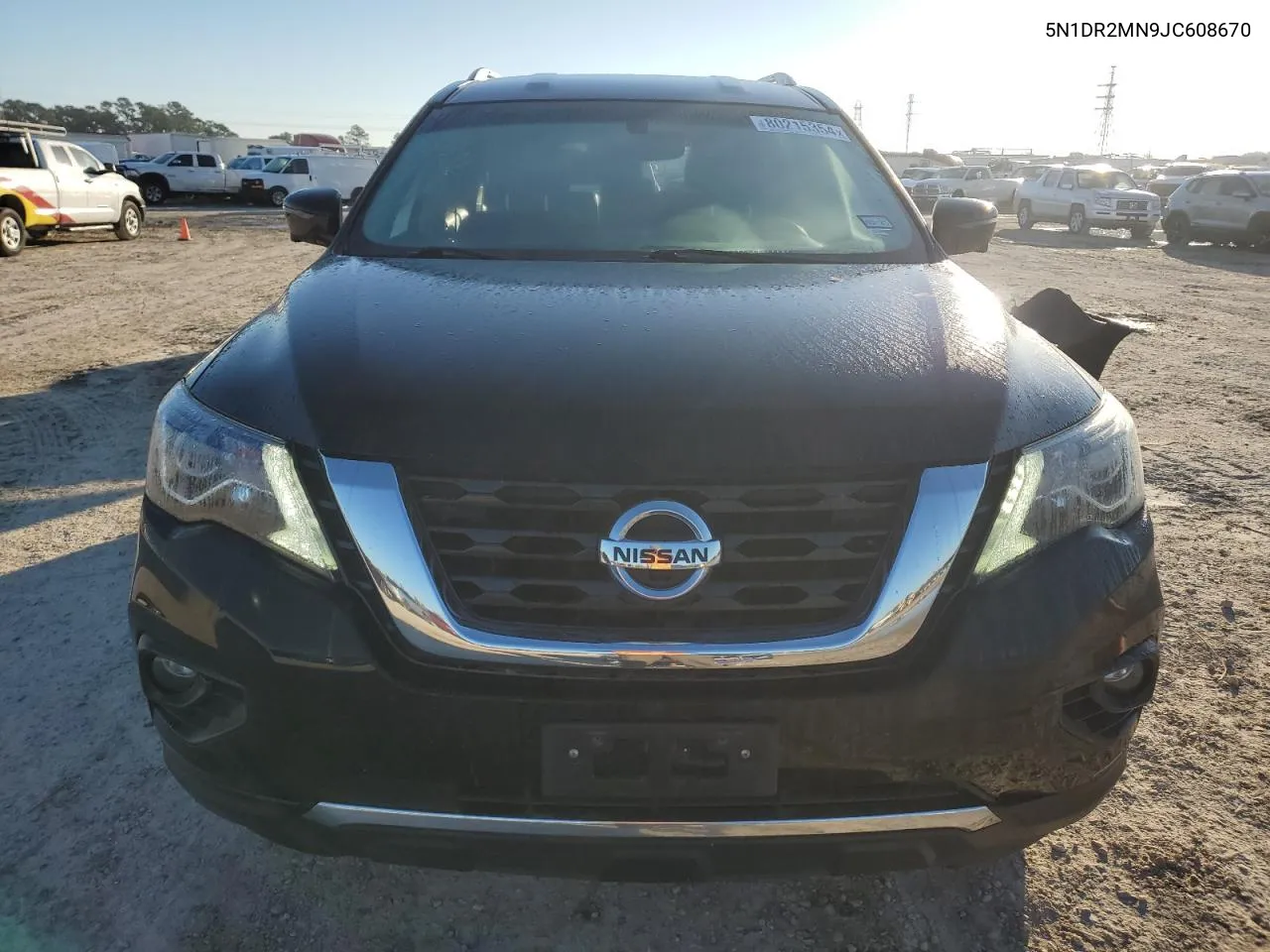 2018 Nissan Pathfinder S VIN: 5N1DR2MN9JC608670 Lot: 80215354