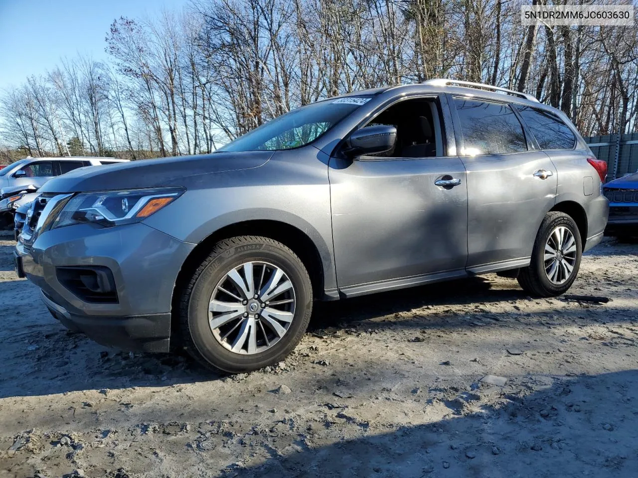 2018 Nissan Pathfinder S VIN: 5N1DR2MM6JC603630 Lot: 80315424