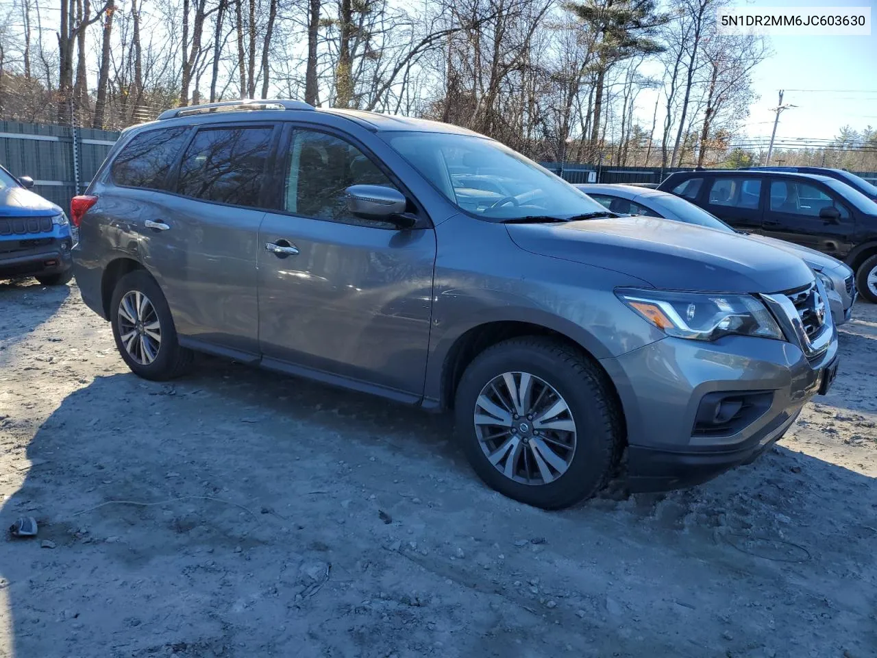 2018 Nissan Pathfinder S VIN: 5N1DR2MM6JC603630 Lot: 80315424