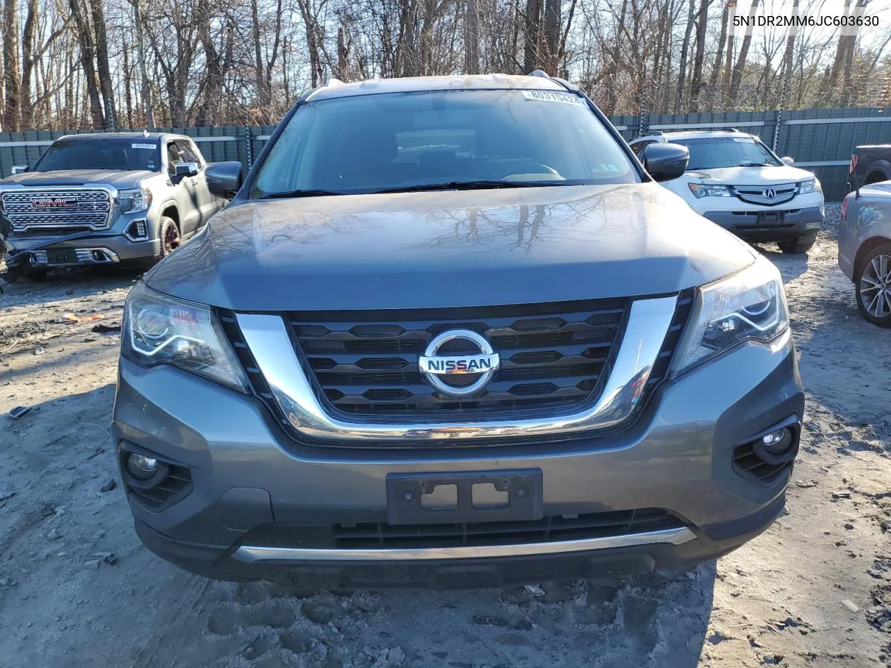 2018 Nissan Pathfinder S VIN: 5N1DR2MM6JC603630 Lot: 80315424