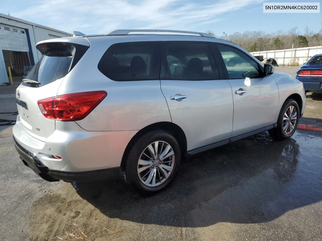 2019 Nissan Pathfinder S VIN: 5N1DR2MN4KC620002 Lot: 38109714