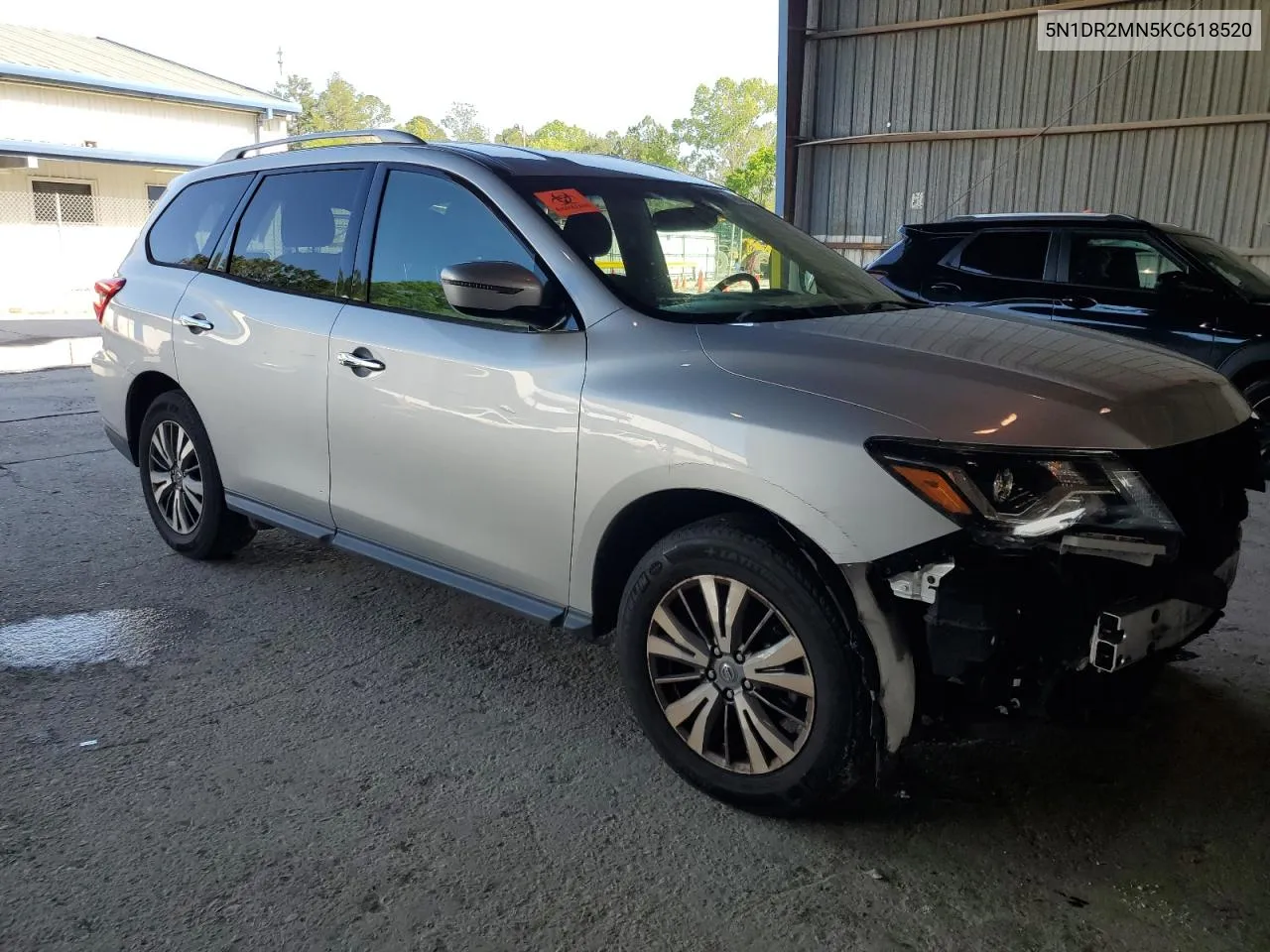 5N1DR2MN5KC618520 2019 Nissan Pathfinder S