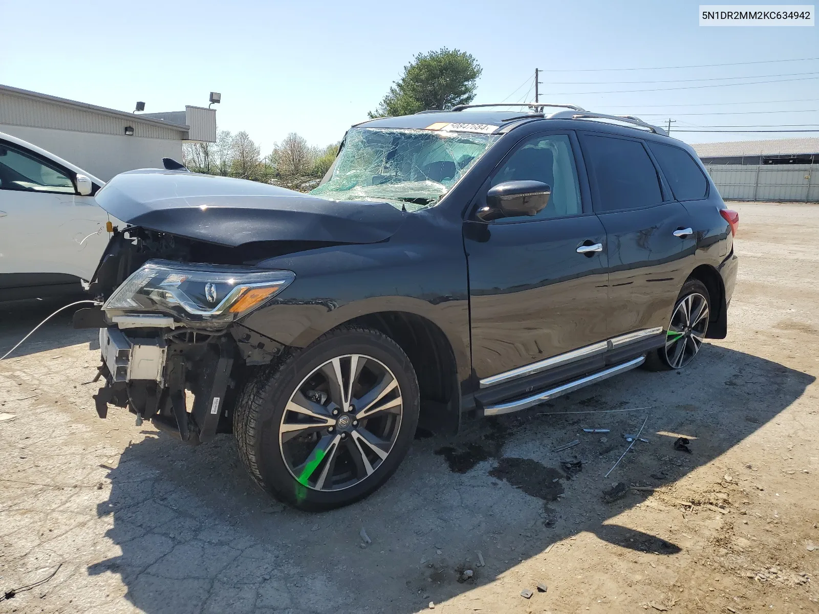 2019 Nissan Pathfinder S VIN: 5N1DR2MM2KC634942 Lot: 50847684