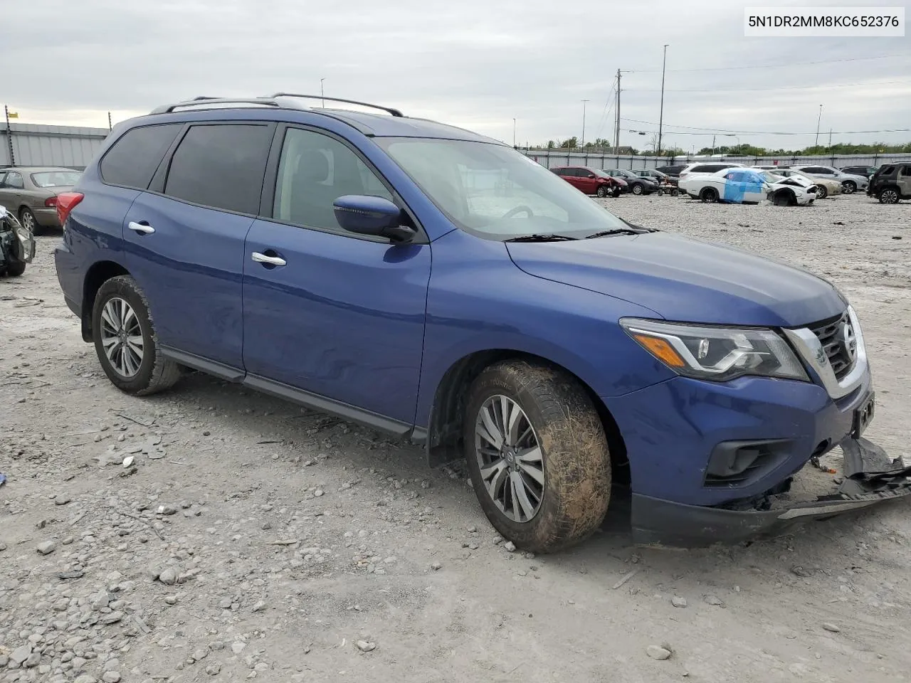 5N1DR2MM8KC652376 2019 Nissan Pathfinder S