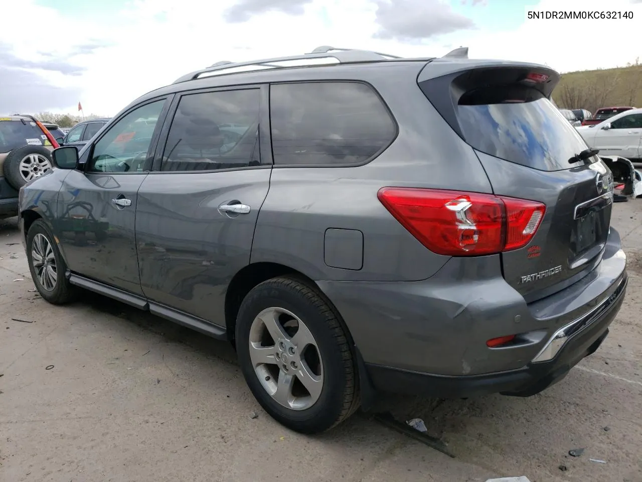 2019 Nissan Pathfinder S VIN: 5N1DR2MM0KC632140 Lot: 52736524