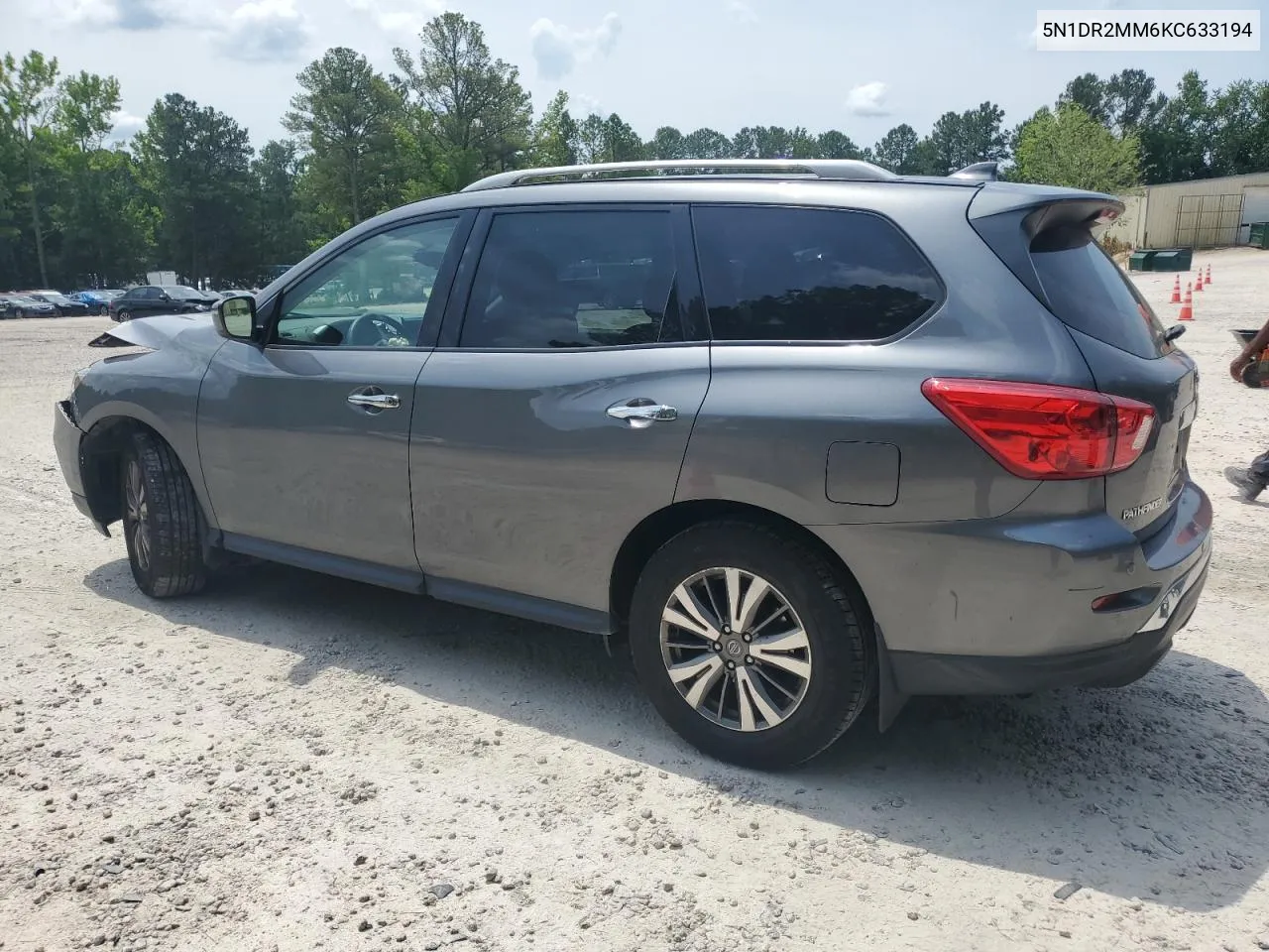 2019 Nissan Pathfinder S VIN: 5N1DR2MM6KC633194 Lot: 59046124