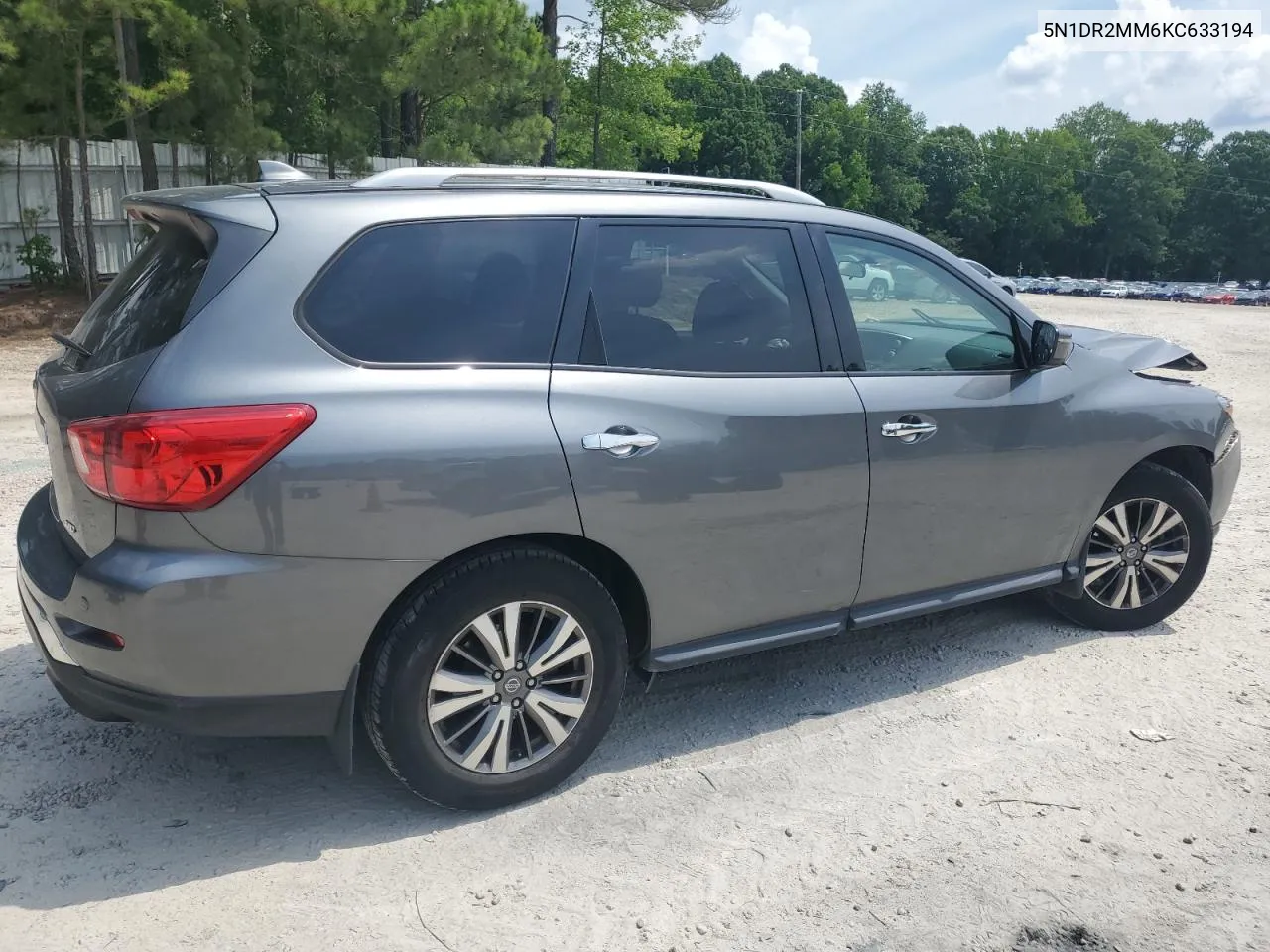 2019 Nissan Pathfinder S VIN: 5N1DR2MM6KC633194 Lot: 59046124