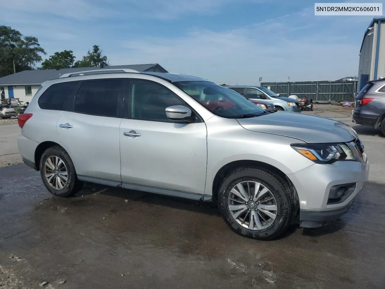 2019 Nissan Pathfinder S VIN: 5N1DR2MM2KC606011 Lot: 59502434