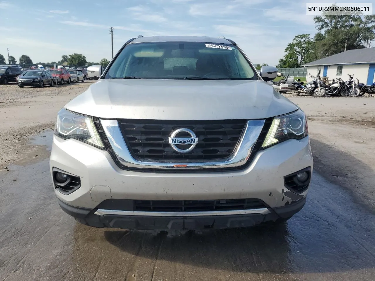 2019 Nissan Pathfinder S VIN: 5N1DR2MM2KC606011 Lot: 59502434