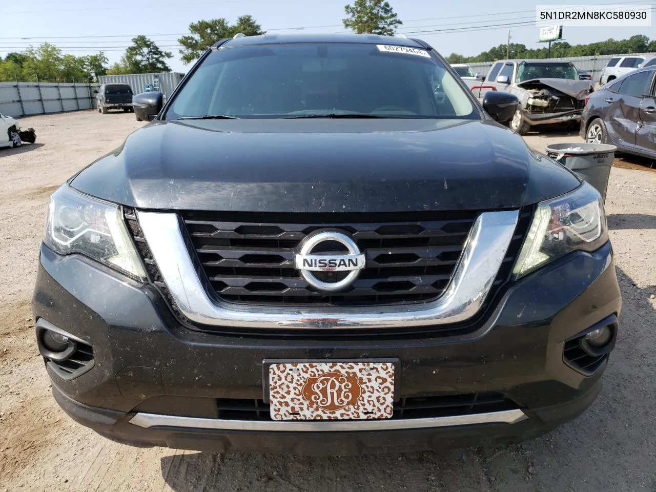 2019 Nissan Pathfinder S VIN: 5N1DR2MN8KC580930 Lot: 60279464