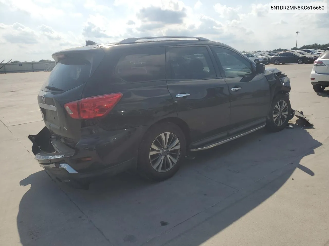 2019 Nissan Pathfinder S VIN: 5N1DR2MN8KC616650 Lot: 61145934