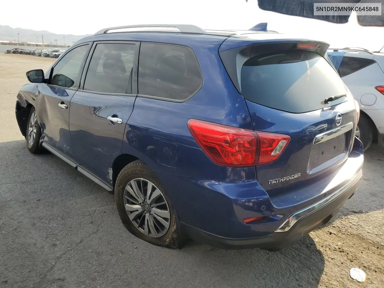 2019 Nissan Pathfinder S VIN: 5N1DR2MN9KC645848 Lot: 62846204