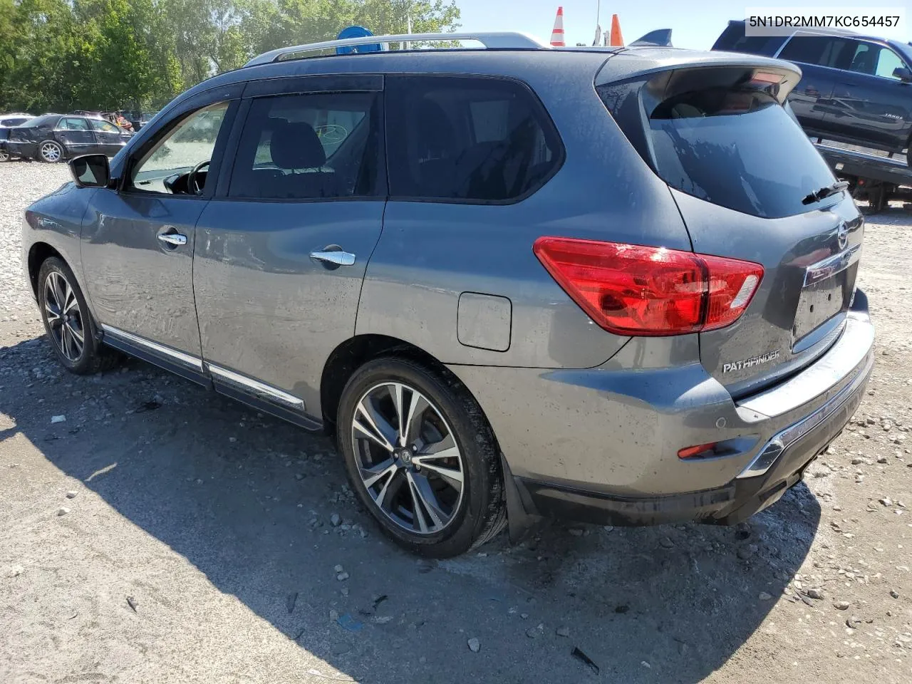 2019 Nissan Pathfinder S VIN: 5N1DR2MM7KC654457 Lot: 63904784